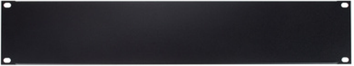 87222STL U-Rack Panel 2U Noir