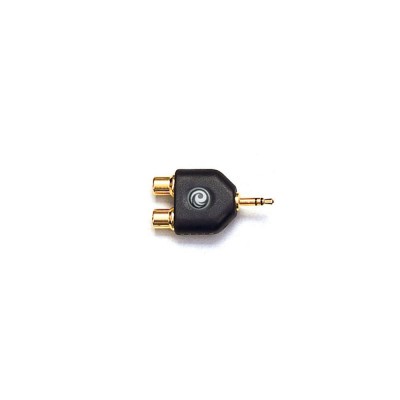 1/8 Inch Mâle Stereo To Dual RCA Female Adapter