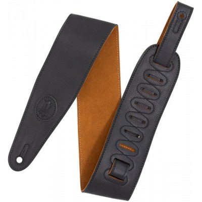 Cuir , 7,6cm - Black-Honey