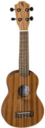 UR11-S Cat Ukulele Naturel mat à pores ouverts avec graphisme