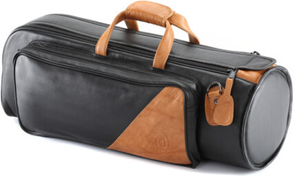 1-ELK Elite Gigbag for Trumpet Noir avec accents marrons