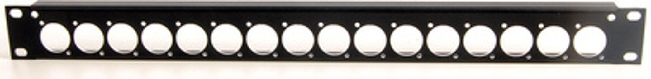 Rack Panel 1U 16XLR Noir