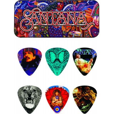 Médiators Collector Carlos Santana Heavy 6 Pack
