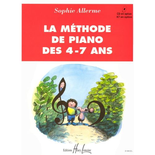 Allerme Sophie - Méthode De Piano Des 4-7 Ans