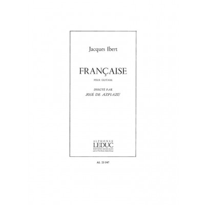 Ibert Jacques - Francaise - Guitare