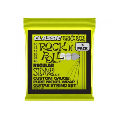 3251 Classic RNR Regular Slinky 10-46 Pack de 3