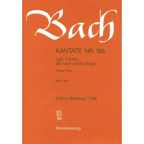 J.S. - Kate 198 Lass,F?Rstin,Lass - Ch, Choeur, Piano
