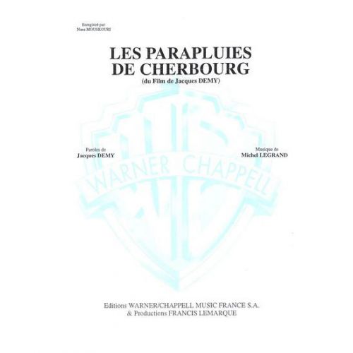 TAGLIB PARTITION VARIETE - LEGRAND MICHEL - LES PARAPLUIES DE CHERBOURG - PIANO, CHANT