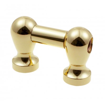 Coquille Tube - 25mm - Dorée - Mono Tirant (X1)