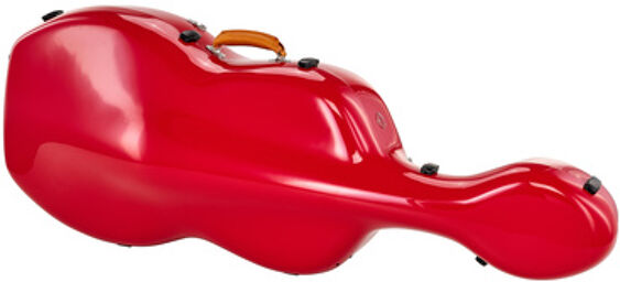 Alpha Carbon Cello Case FR Ferrari Red