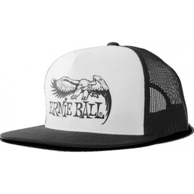 Casquette Noir et Blanc Logo Aigle EB Noir
