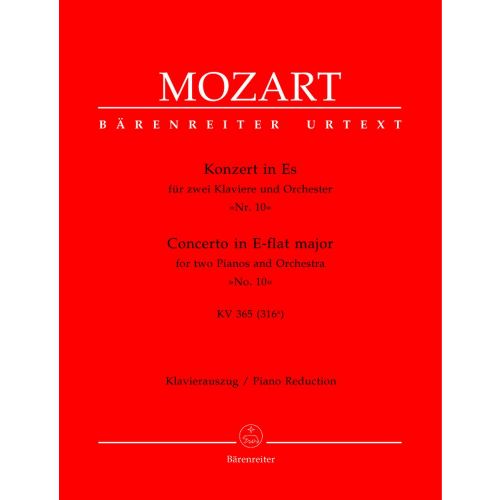 Mozart W.a. - Concerto N°10 En Mib Majeur KV 365 (316a) - 2 Pianos