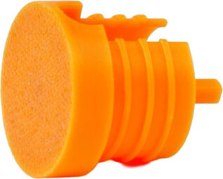 Plug cap XLR Orange Orange