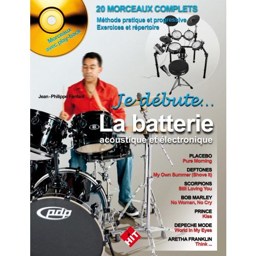 Fanfant J.P. - Je Debute La Batterie +CD