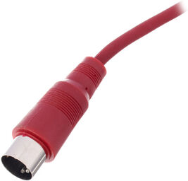 SK366-5-Red Midi Rouge