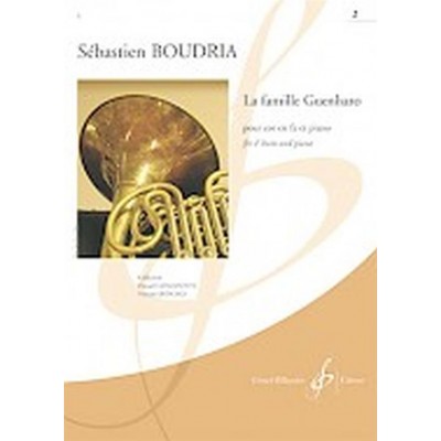 Boudria Sebastien - La Famille Guenharo Vol.2 - Cor & Piano
