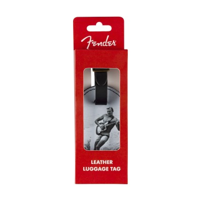 Vintage Ad Luggage Tag Surfer