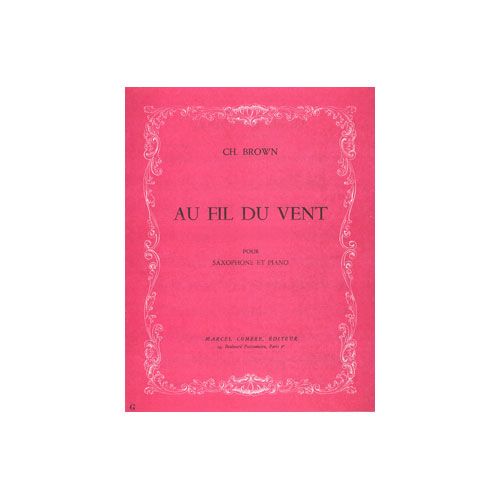 Brown - Au Fil Du Vent - Saxophone et Piano