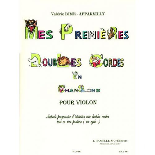 BIME-appareilly Valerie - Mes Premieres Doubles Cordes - Violon