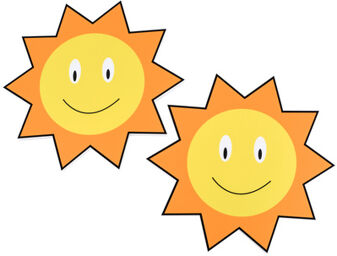 Kids Line Wall Sun 715