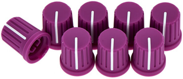 Knob Cap Set - Purple violet