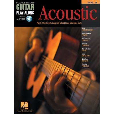 Guitar Play Along Vol.02 - Acoustic + Audio En Ligne - Guitare Tab
