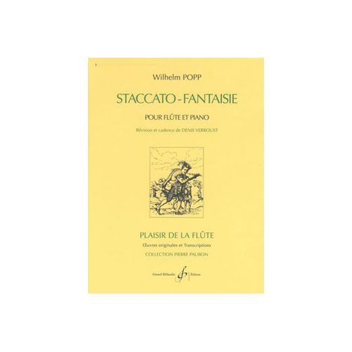 Popp Wilhelm - Staccato Faisie - Flute, Piano