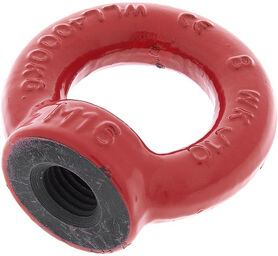 Ring Nut M16 high-strength Rouge