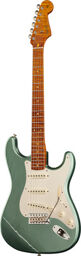 Strat Roasted Pine CC ATGM LTD Aged Teal Green Metallic