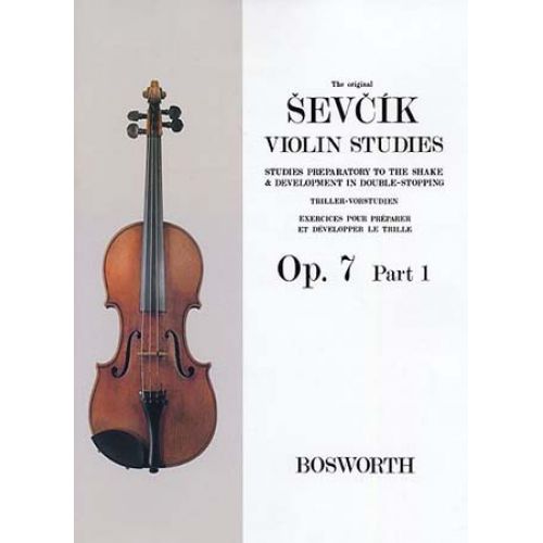 Sevcik - Etudes Op.7 Part 1 - Violon