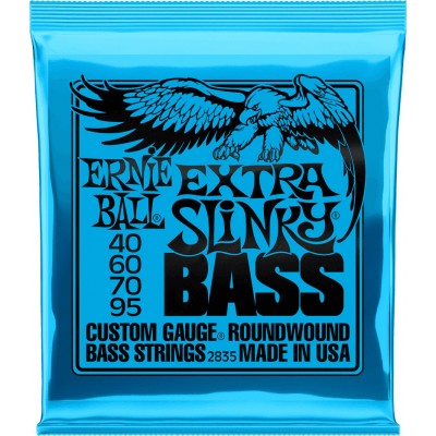 2835 Custom Gauge Roundwound Extra Slinky 40-95