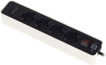 Ecolor 4-Way 1,5m USB sw/wh Black
