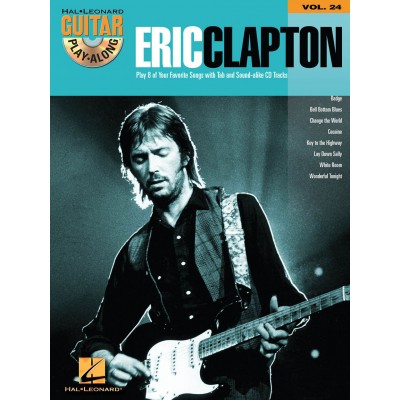 Clapton Eric - Guitar Play Along Vol.24 + Audio En Ligne - Guitar Tab