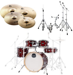 Mars Maple Fusion WI Bundle Merlot Satin
