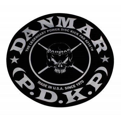 210Sk - Pad Autocollant Grosse Caisse - Skull
