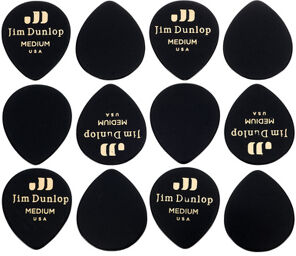 Celluloid Teardrop Med. BK Noir