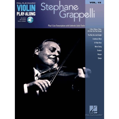 Violin Play Along Volume 15 Stephane Grappelli Violin + Audio En Ligne - Violin