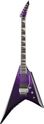 E-II Alexi Ripped Sawtooth Purple Fade Satin avec bandes