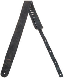 Guitar Strap Raw II Contour VW Vintage Worn Black