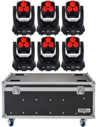 Hero Wash 340 RGBW Zoom Bundle