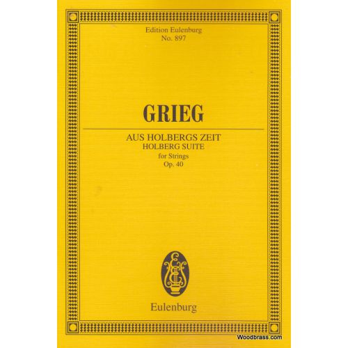 Grieg Edvard - Holberg Suite Op. 40 - Strings