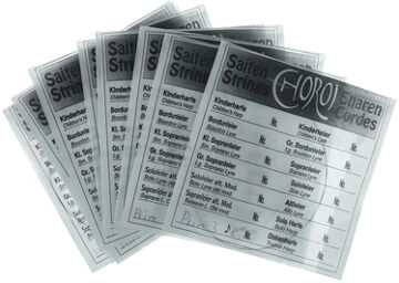 Unison Lyre Strings Set Gr.3