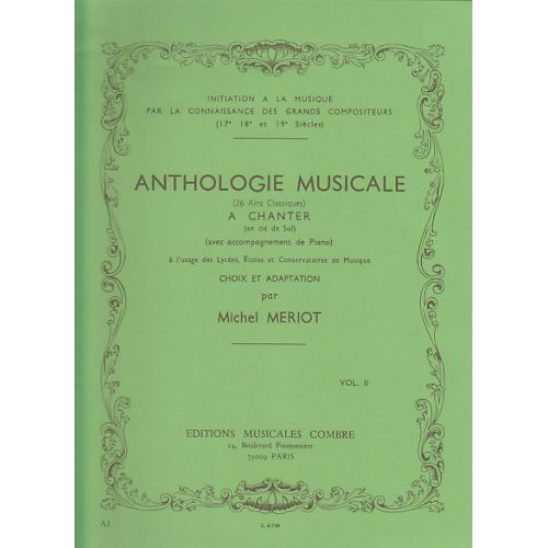 Meriot Michel - Anthologie Musicale Vol.2