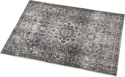 Vintage Pedal and Amp Rug Grey Gris