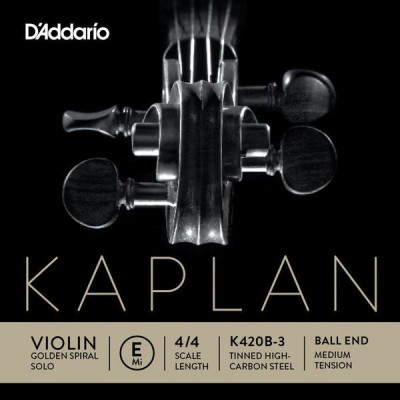 4/4 Kaplan Corde Mi Medium/acier PLEIN-a Boule