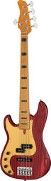 P7-5 Sandblasted CAR TE LH Sandblasted Candy Apple Red