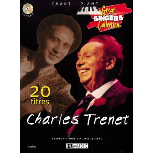 Trenet - 20 Titreschant/po. - Chant et Piano