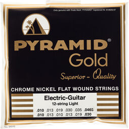 Gold Nickel Flatwound 310/12
