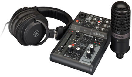 AG03 MK2 Live Stream Pack BK noir