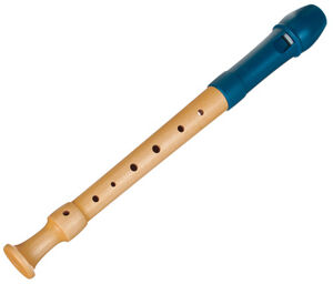 17313 Fipple Dege Soprano G SH Bleu marine